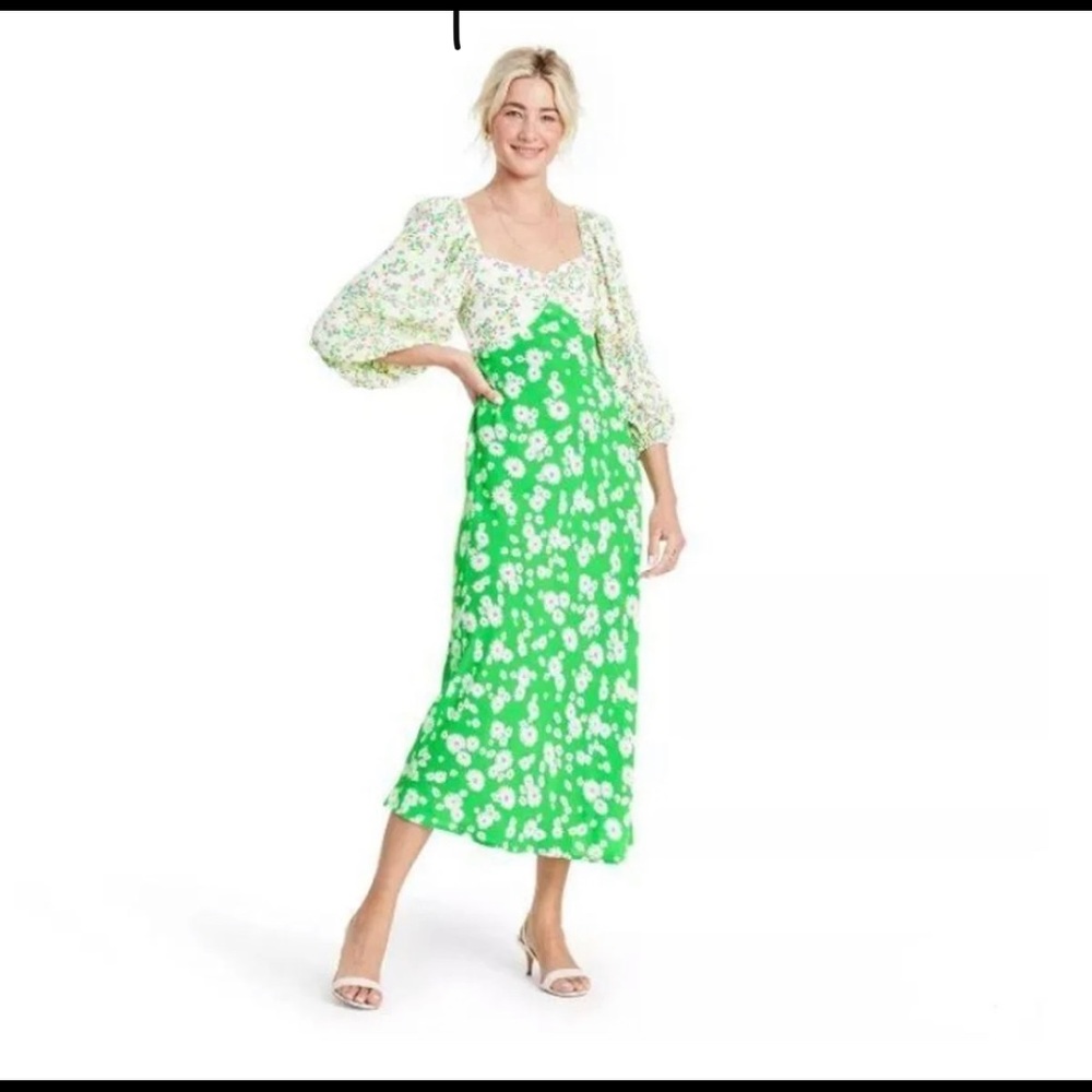 RIXO x Target (green daisy) NWT
